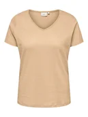 Koszulki i topy damskie - ONLY Koszulka w kolorze pomarańczowym - miniaturka - grafika 1