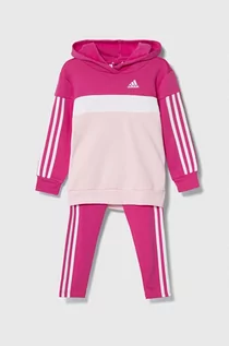 Dresy i komplety dla dziewczynek - adidas bluzka kolor różowy - grafika 1