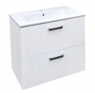 Szafki łazienkowe - Szafka Toscania 80 cm biała pod umywalkę 80 cm - miniaturka - grafika 1