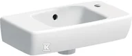 Postumenty i półpostumenty do umywalek - Umywalka Geberit Selnova Compact 45 cm prawa 500.318.01.5 - miniaturka - grafika 1