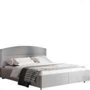 Łóżka - Łóżko Tapicerowane 160 x 200 Bez Pojemnika Tipur Forte - miniaturka - grafika 1