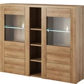 Inne meble do salonu - Barek ..46 TYP-46 Larona Helvetia Wieruszów Satin Orzech / Touchwood - miniaturka - grafika 1