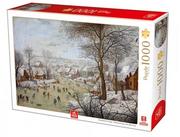 Puzzle - Deico Puzzle 1000 elementów. Zimowy krajobraz, Brueghel - miniaturka - grafika 1