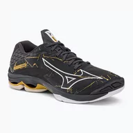 Buty sportowe męskie - Buty do siatkówki męskie Mizuno Wave Lightning Z7 black oyster/mp gold/irongat - miniaturka - grafika 1