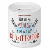 Skarbonki - Skarbonka Dla Klasyfikatora na Urodziny na Prezent z Nadrukiem ze Zdjęciem - miniaturka - grafika 1