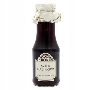 Syrop Malinowy Krokus Syrop Do Herbaty Malinowy 280Ml - Syropy i koncentraty owocowe - miniaturka - grafika 1