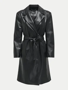 ONLY Płaszcz przejściowy Bina 15326827 Czarny Regular Fit - Płaszcze damskie - miniaturka - grafika 1