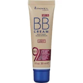Kremy BB - Rimmel BB Cream 9in1 SPF15 Krem do twarzy BB 01 Light 30ml - miniaturka - grafika 1