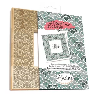 Stempel Ramka z Łusek - Scrapbooking - miniaturka - grafika 1