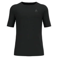 Koszulki męskie - Koszulka termoaktywna męska Odlo Merino 200 BL Top Crew Neck SS - miniaturka - grafika 1