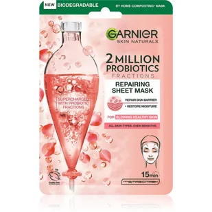 Garnier Skin Naturals ProBiotic Maska na tkaninie na twarz 22ml - Maseczki do twarzy - miniaturka - grafika 1