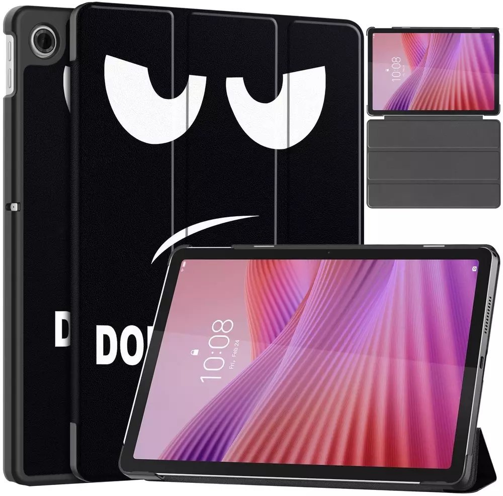 Etui na tablet 4kom.pl Etui GRAFICZNE do Lenovo Tab 10.1 2025 TB311FU TB311XU ZAEH0040PL z klapką