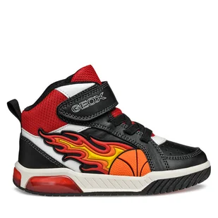 Sneakersy Geox J Inek J569CC 05411 C0048 DD Czarny - Buty dla chłopców - miniaturka - grafika 1