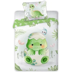Pościel 100x135 bawełniana Dinozaur - Pościel dla dzieci - miniaturka - grafika 1