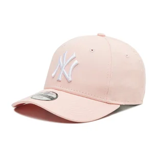 Czapka z daszkiem New Era New York Yankees Kids 9Forty 12745558 D Różowy - Czapki dla dzieci - miniaturka - grafika 1