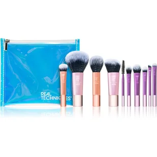 Real Techniques Zestaw pędzli Travel Fantasy Mini Brush Set - Pędzle do makijażu - miniaturka - grafika 1