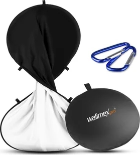 Walimex walimex pro Foldable Background 150x200cm black/white PE - Inne akcesoria studyjne - miniaturka - grafika 1
