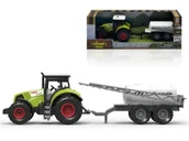 Samochody i pojazdy dla dzieci - Traktor z przyczepą ze światłem i dźwiękiem - Madej - miniaturka - grafika 1