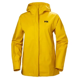 Helly Hansen Moss, kurtka przeciwdeszczowa, damska, żółta - Kurtki i kamizelki sportowe damskie - miniaturka - grafika 1