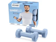 Hantle i ciężarki - Hantle winylowe SPOKEY Shape 1,5kg 2szt. - miniaturka - grafika 1