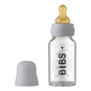Bibs Baby Glass Bottle Cloud Antykolkowa Butelka Szklana Dla Noworodków 110 Ml - Butelki dla niemowląt - miniaturka - grafika 1