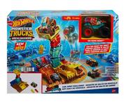 Zabawki konstrukcyjne - Hot Wheels, Zestaw Monster Truck Arena - miniaturka - grafika 1