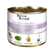 Sucha karma dla kotów - Dolina Noteci Dolina Noteci Premium Pies Mały Królik fasolka i ryż brązowy puszka 185g - miniaturka - grafika 1