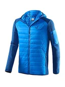 Kurtki męskie - Black Crevice Kurtka hybrydowa męska w klasycznym wzorze z dzianiny I męska kurtka funkcyjna I kurtka męska z 2 kieszeniami na zamek błyskawiczny I męska kurtka hybrydowa I męska kurtka z kapturem - miniaturka - grafika 1