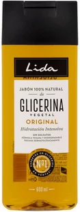 Żel do ciała Lida Glicerina Gel 600 ml (8411135006157) - Balsamy i kremy do ciała - miniaturka - grafika 1