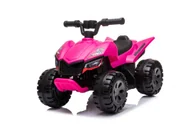 Pojazdy elektryczne dla dzieci - Mamido Dziecięcy Quad Na Akumulator The Fastest Różowy - miniaturka - grafika 1