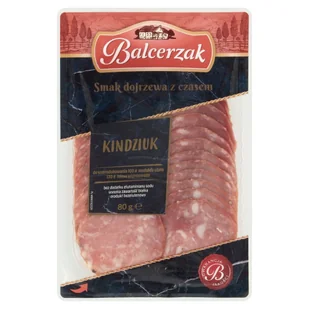 Balcerzak Kindziuk 80 g - Kiełbasa i wędliny - miniaturka - grafika 1