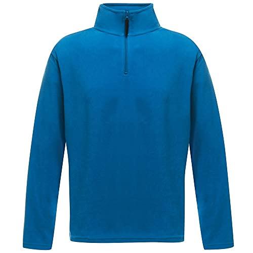 Regatta Męska kurtka polarowa z mikrozamkiem błyskawicznym, niebieska (Oxford), XXXXL (rozmiar producenta: XXXX)