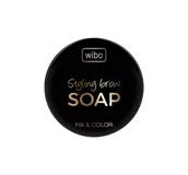Kredki do oczu - WIBO Styling Brow Soap koloryzujące mydło do stylizacji brwi Fix & Color 4,5ml - miniaturka - grafika 1