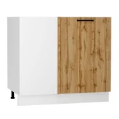 Szafki kuchenne - Szafka kuchenna narożna 90 BONO DNP P/L dąb złoty - miniaturka - grafika 1