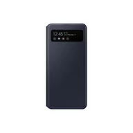Etui i futerały do telefonów - Samsung Pokrowiec na telefon S View pro Galaxy A41 EF-EA415PBEGEU Czarne - miniaturka - grafika 1