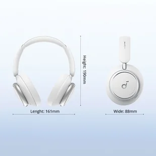 Anker Soundcore Space Q45 ANC Białe - Słuchawki - miniaturka - grafika 8