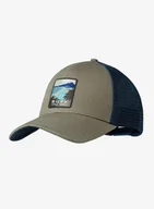 Czapki męskie - Czapka z daszkiem Buff Explore Trucker Cap - tundra khaki - miniaturka - grafika 1