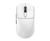 Myszki - Attack Shark R6 Ultralight 8kHz/42kDPI PAW3950MAX Omron biała - miniaturka - grafika 1