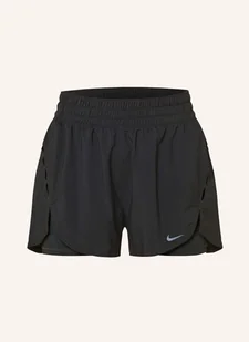 Nike Szorty Treningowe 2 W 1 One schwarz - Spodenki damskie - miniaturka - grafika 1