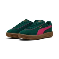 Półbuty damskie - Damskie Sneakersy PUMA PUMA CLUB KLASSIKA SD 40071805 – Zielony - miniaturka - grafika 1