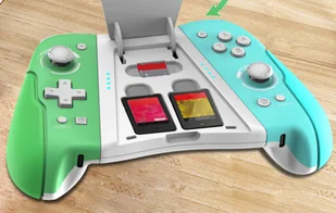 Kontroler bezprzewodowy / GamePad iPega Nintendo Switch PG-SW006A Zielono Niebieski - Kontrolery gier na PC - miniaturka - grafika 6