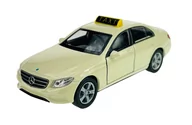 Samochody i pojazdy dla dzieci - WELLY 2016 MERCEDES-BENZ KLASA E W213 TAXI 1:34 SAMOCHÓD NOWY METALOWY MODEL - miniaturka - grafika 1