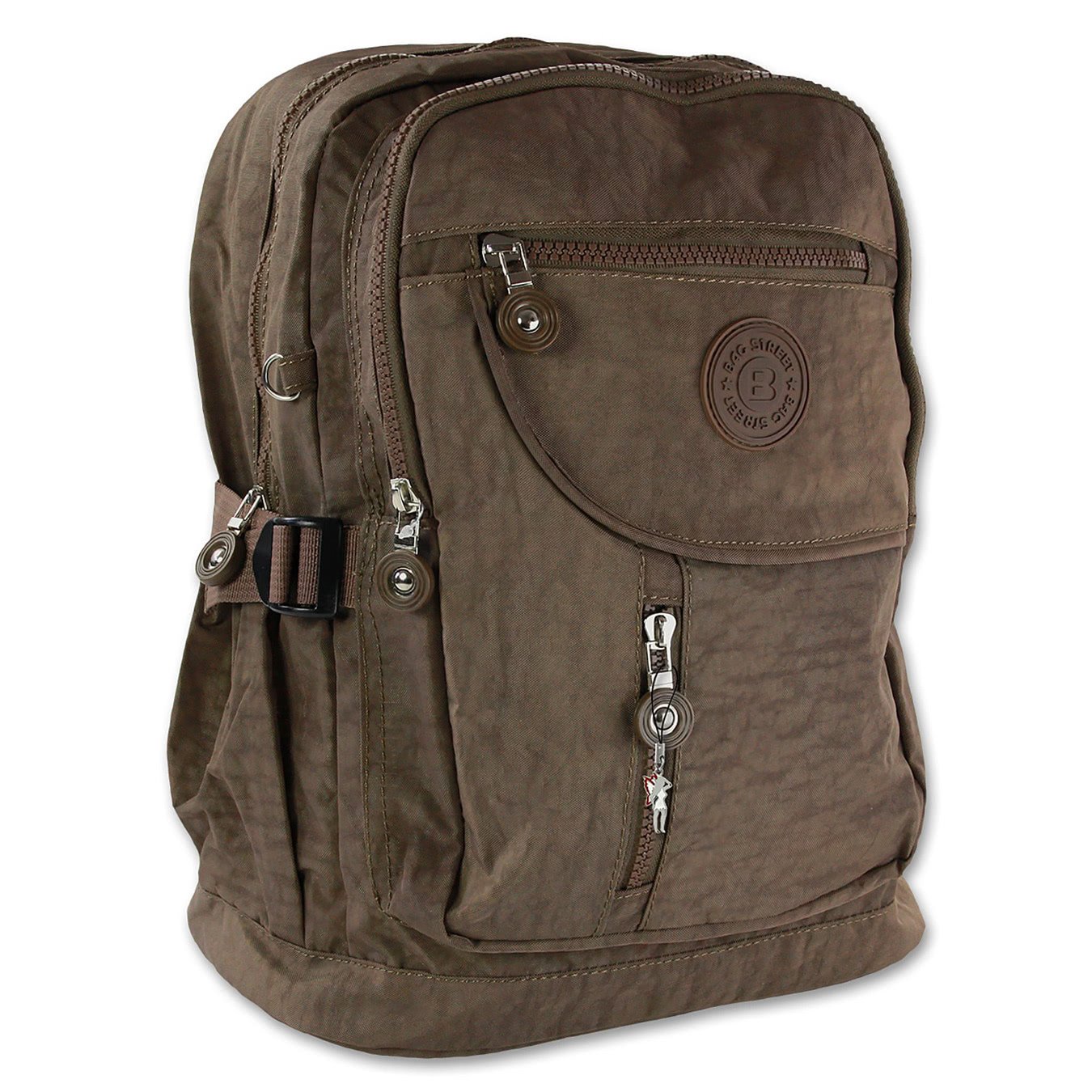 Torba Street Nylon Plecak Kobiety Torba sportowa brązowy 30x38x18 OTJ604N