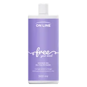 Żele pod prysznic dla mężczyzn - On Line Free, żel pod prysznic, woda pomarańczowa i imbir, 500 ml - miniaturka - grafika 1