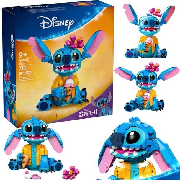 Klocki konstrukcyjne Lilo i Stitch 744 elementy