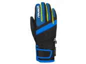 Rękawice narciarskie - Rękawice Reusch Duke R-TEX® XT Junior Black Brilliant Blue Safety Yellow 2023 - miniaturka - grafika 1