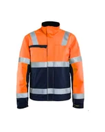 Kurtki damskie - Blaklader 406915135389L Multinorm kurtka zimowa, High Vis pomarańczowa/granatowa, rozmiar L - miniaturka - grafika 1
