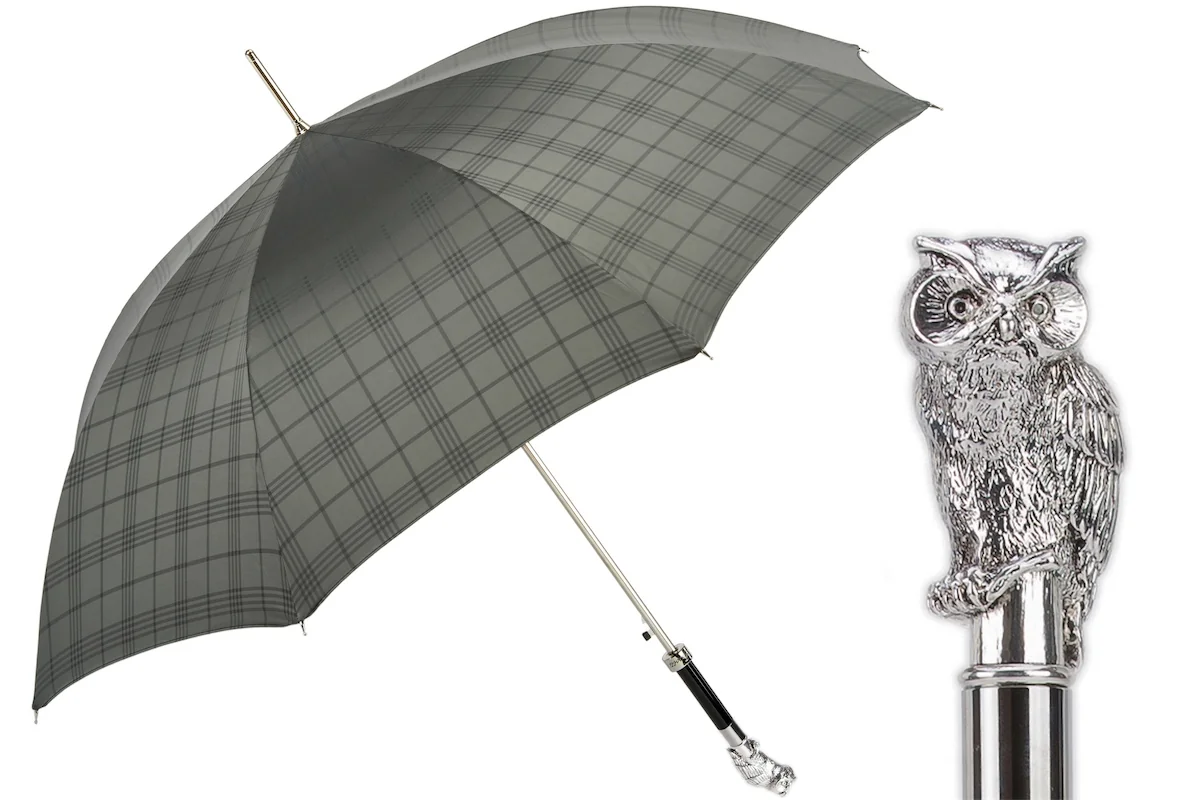PARASOL GUFO ARGENTO Luksusowy Parasol 