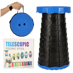 KRZESŁO SKŁADANE stołek turystyczny piknik kemping - Meble turystyczne - miniaturka - grafika 1
