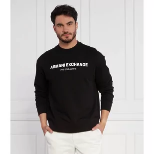 Armani Exchange Bluza | Regular Fit - Bluzy męskie - miniaturka - grafika 1